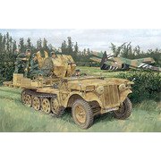 DR6676 1/35 WW.II ドイツ軍 1tハーフトラック Sd.Kfz. 10/5 2cm対空砲搭載型 [1/35スケール 組立式プラスチックモデル]
