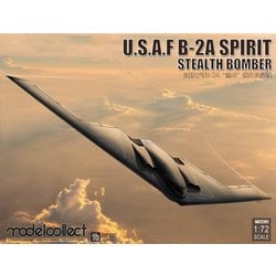 UA72201 1/72 B-2A スピリット ステルス爆撃機＋MK84x16 [1/72スケール 組立式プラスチックモデル]
