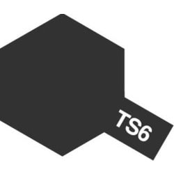85006 タミヤカラースプレー TS-6 マットブラック 100ml [プラモデル用塗料]