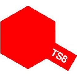 85008 タミヤカラースプレー TS-8 イタリアンレッド 100ml [プラモデル用塗料]