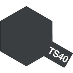 85040 タミヤカラースプレー TS-40 メタリックブラック 100ml [プラモデル用塗料]