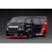 IG2805 1/18 T・S・D WORKS HIACE ブラック/レッド [レジンキャストミニカー]