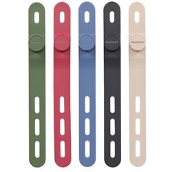 ソフトタッチ ケーブルバンド 10本入り（5色×2本セット） OWL-CBBAND02-EC