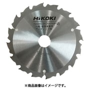 0037-1216 [HiKOKI チップソー（硬質窯業系サイディング用） 100mm×20 14枚刃]