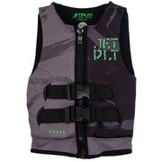 ザ コーズ F/E キッズ ネオベスト シャーク CAUSE KIDS NEO VEST JA20211 CH/BK 12-14才用 [マリンスポーツ ライフベスト キッズ]
