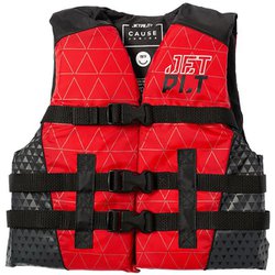 ザ コーズ F/E キッズ CGA ナイロンベスト JA22333CGA レッド 8-10才用 [マリンスポーツ ライフジャケット キッズ]