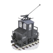 18010 HOゲージ完成品 銚子電気鉄道 デキ3 電気機関車 90周年トロリーポール仕様 車体色：黒 動力付 [鉄道模型]
