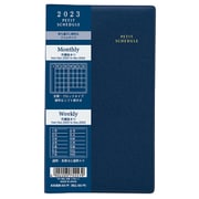 限定 2023年1月始まり プチスケジュール ブルー PS-002-23 B
