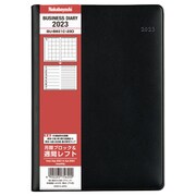 限定 2023年1月始まり ビジネスダイアリー レフト B6 BK BU-B601C-23 D