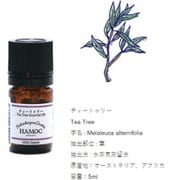 HAMOC エッセンシャルオイル ティートゥリー 5ml