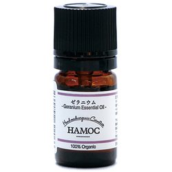 HAMOC エッセンシャルオイル ゼラニウム 5ml