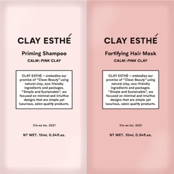 クレイエステ ピンククレイ ラミネート 10ml+10ml [シャンプー＆ヘアマスクお試し]