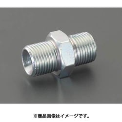 R 1/4"xG 1/4" ニップル（油圧用） EA425GD-2