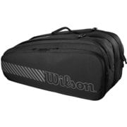 ナイトセッションツアー 12PK ラケット バッグ NIGHT SESSION TOUR 12PK RACKET BAG WR8024301001 BK [テニス ラケットバッグ]