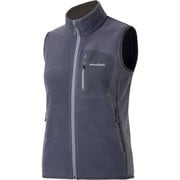 クリマプラス100 ジップベスト Women's 1106604 ダークグレー(DGY) Mサイズ [アウトドア ベスト レディース]
