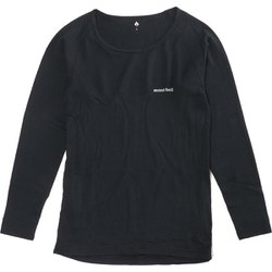montbell ラウンドネックシャツ Lサイズ モンベル mont-bell ジオライン L.W.ラウンドネックシャツ