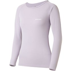 ジオライン M.W.ラウンドネックシャツ Women's 1107705 ラベンダー(LV) Lサイズ [アウトドア アンダーウェア レディース]