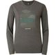 メリノウールプラス ライト ロングスリーブT Women's ヤマ コラージュ 1114620 ダークグレー(DGY) XLサイズ [アウトドア カットソー レディース]