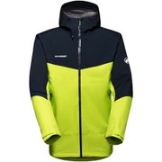コンベイ ツアー ハードシェル フーデット ジャケット アジアンフィット メン Convey Tour HS Hooded Jacket AF Men 1010-28451 40231 highlime-marine XSサイズ(日本：Sサイズ) [アウトドア 防水ジャケット メンズ]