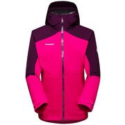 コンヴェイツアー ハードシェル フーデット ジャケット アジアンフィット ウィメン Convey Tour HS Hooded Jacket AF Women 1010-28801 6424 pink-grape XSサイズ(日本：Sサイズ) [アウトドア 防水ジャケット レディース]