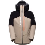 アエナジー エア ハードシェル  フード ジャケット メン Aenergy Air HS Hooded Jacket Men 1010-29000 7480 safari-black Mサイズ(日本：Lサイズ) [スキーウェア ジャケット メンズ]