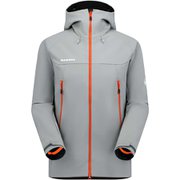 ウィンターフィールド ソフトシェルフード ジャケット アジアンフィット メンズ Winterfield SO Hooded Jacket AF Men 1011-01970 0818 granit Mサイズ(日本：Lサイズ) [ソフトシェルジャケット メンズ]