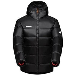 マムート　セラック　イン　フーデッド　ジャケット　アジアMサイズ　ダークカーキ系　美品　ダウンジャケット マムート（MAMMUT）ダウンジャケット アウター メロンイン