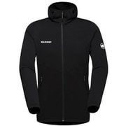 アコンカグア ライト ミッドレイヤーフード ジャケット メン Aconcagua Light ML Hooded Jacket Men 1014-04250 0001 black Mサイズ(日本：Lサイズ) [アウトドア フリース メンズ]
