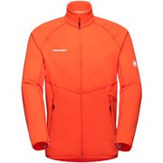 アコンカグア ミッドレイヤージャケット アジアンフィット メンズ Aconcagua ML Jacket AF Men 1014-04290 3716 hot red Mサイズ(日本：Lサイズ) [アウトドア フリース メンズ]