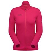 アコンカグア ライト ミッドレイヤージャケットアジアンフィット  ウィメン Aconcagua Light ML Jacket AF Women 1014-04420 6085 pink XSサイズ(日本：Sサイズ) [アウトドア フリース レディース]