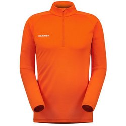 マムート パフォーマンス サーマルジップ ロングスリーブメンズLサイズ/薄赤 パフォーマンス サーマル ジップ ロングスリーブ ブラック