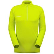 パフォーマンス サーマル ジップ ロングスリーブ アジアンフィット メン 1016-00091 40203 highlime Lサイズ(日本：XLサイズ) [アウトドア カットソー メンズ]