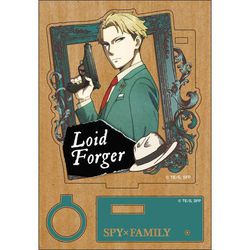 SPY×FAMILY ウッドプレートペンスタンド ヴィンテージシリーズ ロイド・フォージャー [キャラクターグッズ]