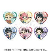 SPY×FAMILY トレーディングハート缶バッジ 1個 [コレクショントイ]