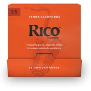 RKA0125-B25 [リード テナーサックス用 RICO （硬さ：2.5） 25枚入り（個別包装）]