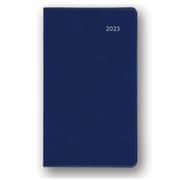 【限定】<2023年1月始まり>アポイント手帳 文字大 月間ホリゾンタル ネイビー E8320