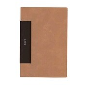 【限定】<2023年1月始まり>フレームマンスリー手帳 キャメル E8244