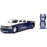 JADA33026 1/24 1999 シェビー シルバラード メタリックブルー/ホワイト [ダイキャストミニカー]