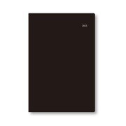 【限定】<2023年1月始まり>アポイント手帳 マンスリー+チャート B6対応 ブラック E1688