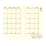 E1357 [【限定】<2023年1月始まり>バイブル6穴リフィル 月間ブロック＆週間+横罫]