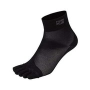 ドライレイヤー インナーソックス 5本指 クルー FSU0228 ブラック Sサイズ(23.5-24.5cm) [アウトドア ソックス]