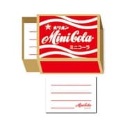 マッチ箱ミニレター（ミニコーラ） KMM-OR3