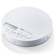 LCP-PAPB02WH [ポータブルCDプレーヤー Bluetooth対応 リモコン・イヤホン付属 ホワイト]