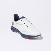 53380 W065 [ゴルフシューズ メンズ Atak BOA（アタック ボア） WHT/NVY/RED W24.5cm 2022年モデル]