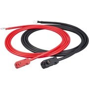 ワンタッチ電源接続コード BAL製インバーター カーバッテリー接続用 ケーブル長3m×2本(赤・黒) T1520