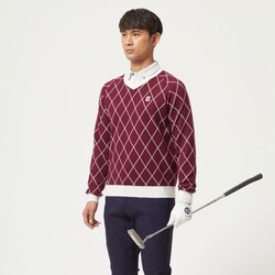 ヨドバシ.com - フットジョイ FootJoy FJ-F22-M02 89020 L [アーガイルVネックセーター ダークフィグ L]  通販【全品無料配達】