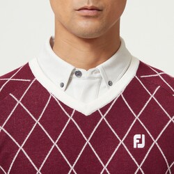 ヨドバシ.com - フットジョイ FootJoy FJ-F22-M02 89020 L [アーガイルVネックセーター ダークフィグ L]  通販【全品無料配達】