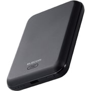 モバイルバッテリー 5000mAh 12W MagSafe対応 ブラック DE-C40-5000BK