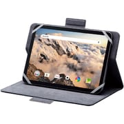 汎用タブレットケース/カバー 7~8.4インチ対応 ソフトレザー 手帳型 ブラック TB-08HPGFLBK
