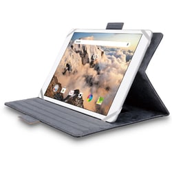 汎用タブレットケース/カバー 8.5～11.5インチ対応 ソフトレザー 手帳型 ブラック TB-10HPG3LBK